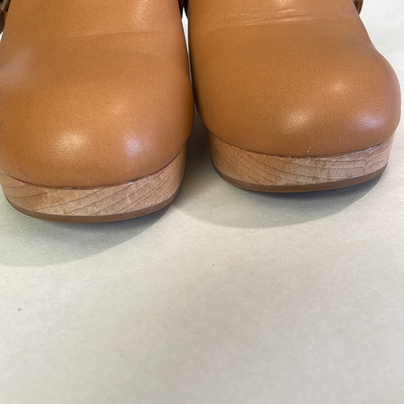 Madewell Monique Buckle Strap Leather Clog Sz 8.5 - Picture 10 of 14